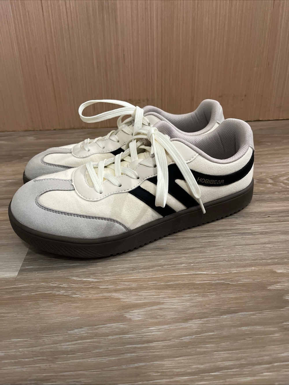 HOBIBEAR Lily  Barefoot Shoes Wide Casual Retro Sneakers Size 42 Women Men